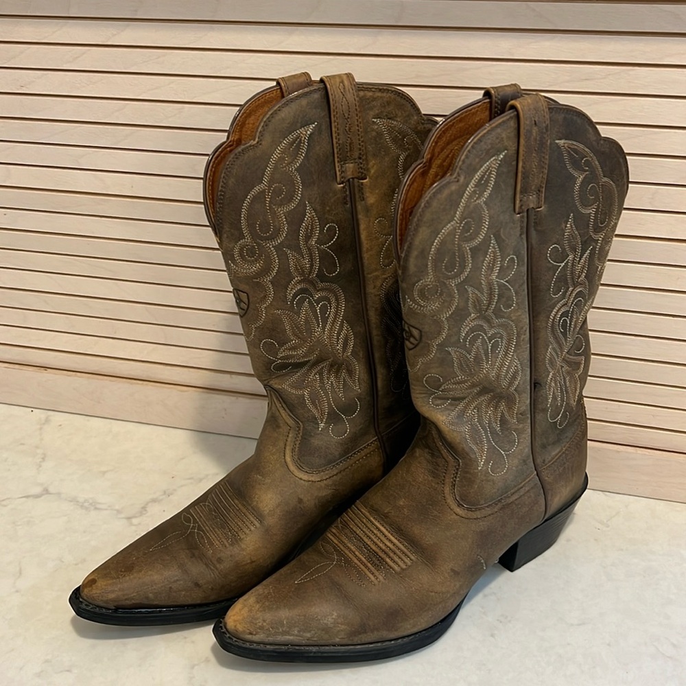Ariat Brown Heeled Boots